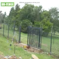 Electric Fence with Alarm System for Farm Border